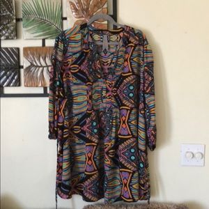 Melissa McCarthy Mulitcolored Blouse